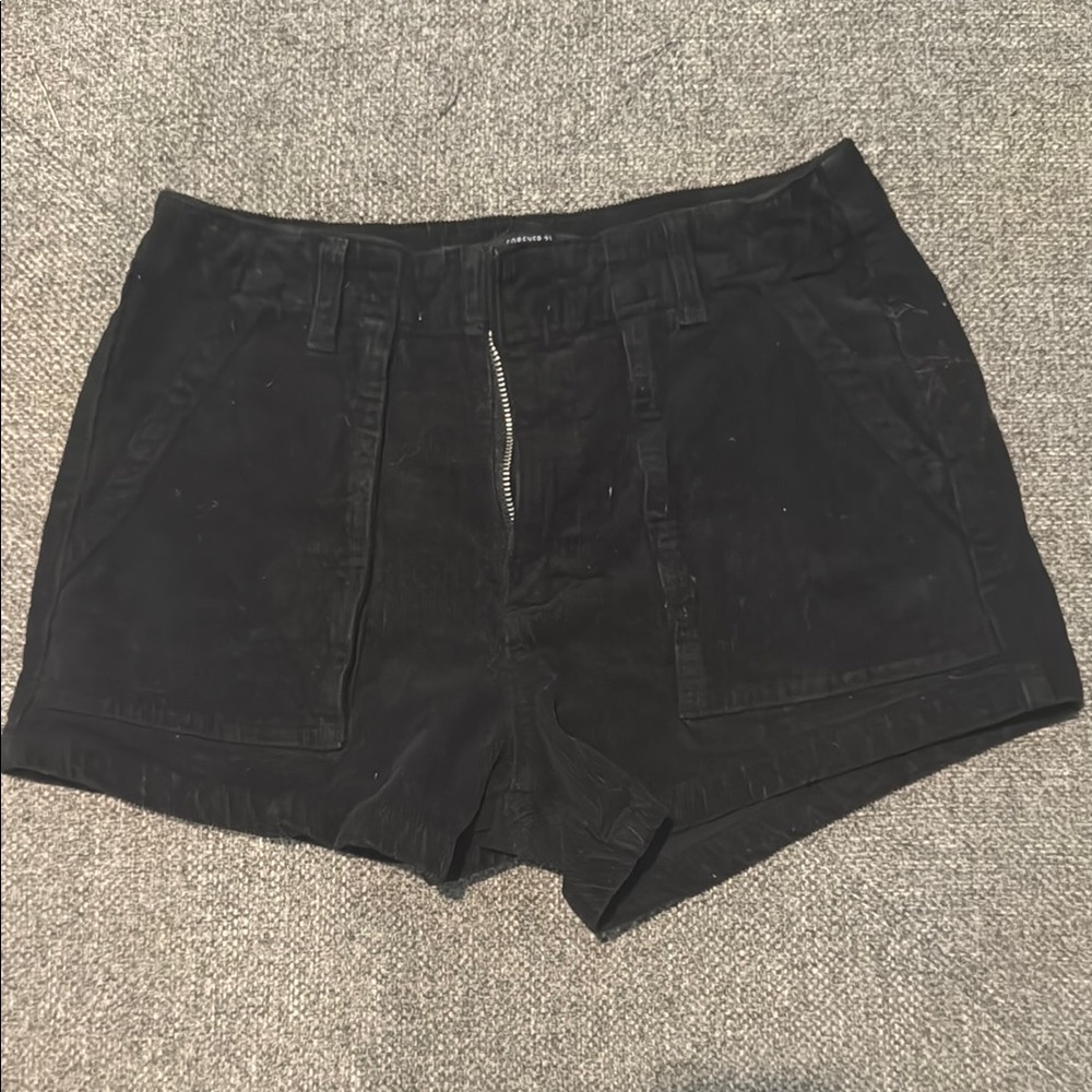 Forever 21 Black High Waist Shorts